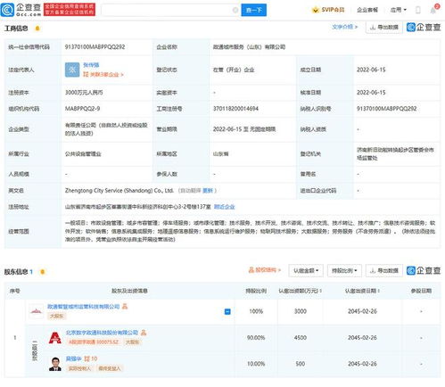 数字政通于山东成立新公司，引领遥感信息系统创新